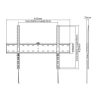 Gembird WM-70F-01 TV fali konzol 37''-70''