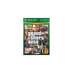 Grand Theft Auto 4 Xbox 360 (használt, enyhén karcos)
