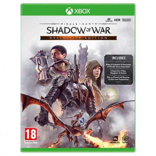 Middle-Earth: Shadow of War Definitive Edition Xbox One (használt,)