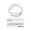 Apple A2249 Lightning (8Pin) - Type-C gyári adatkábel , 1 méter ( iPhone töltő kábel )