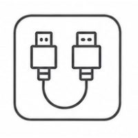 Retro kábelek (táp,vga,rca)