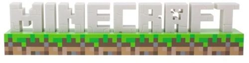 Minecraft - Logo - 3D lámpa