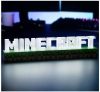 Minecraft - Logo - 3D lámpa